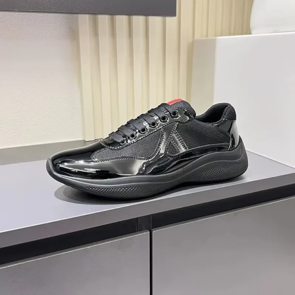 Leather Couple Shoes Women's Sneakers - Image 4
