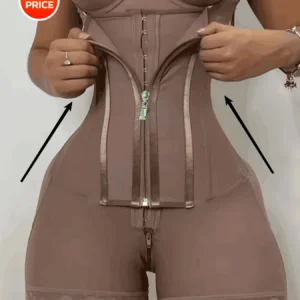 Women's High-Waisted Lace Shapewear Bodysuit