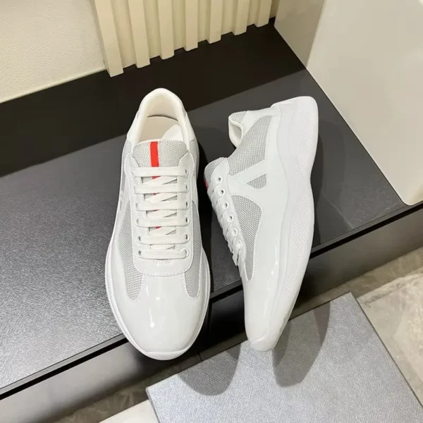 Leather Couple Shoes Women's Sneakers - Image 2