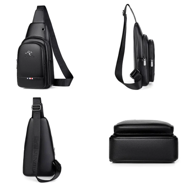 Men's Chest Pack Crossbody Bag Luxury Design - Image 5