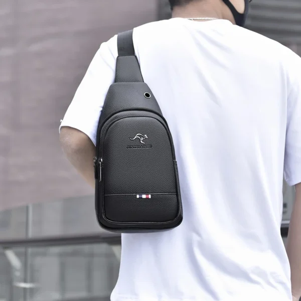 Men's Chest Pack Crossbody Bag Luxury Design - Image 2
