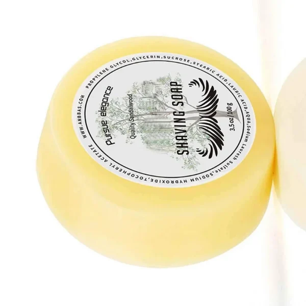 High Quality Sandalwood Shaving Soap Refill - Image 4