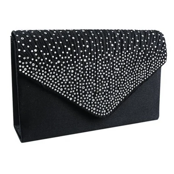 Ladies Satin Clutches Evening Bags - Image 5