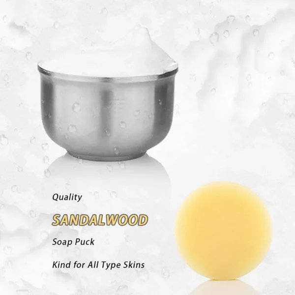 High Quality Sandalwood Shaving Soap Refill - Image 2
