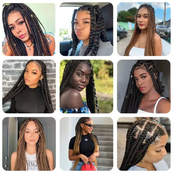 Hair Long Jumbo Braid Hair Synthetic - Image 6