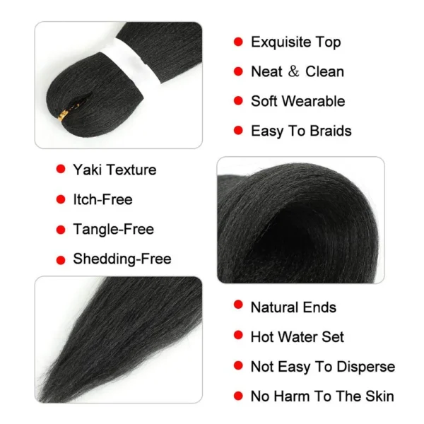 Hair Long Jumbo Braid Hair Synthetic - Image 3