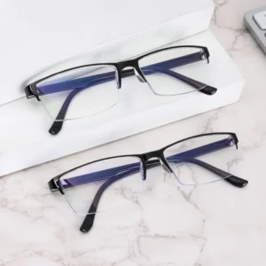 Glasses Men Women High Quality Half-frame