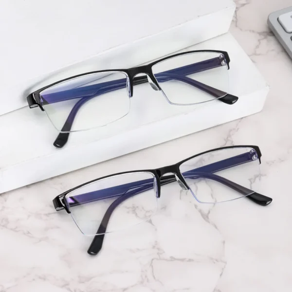 Glasses Men Women High Quality Half-frame