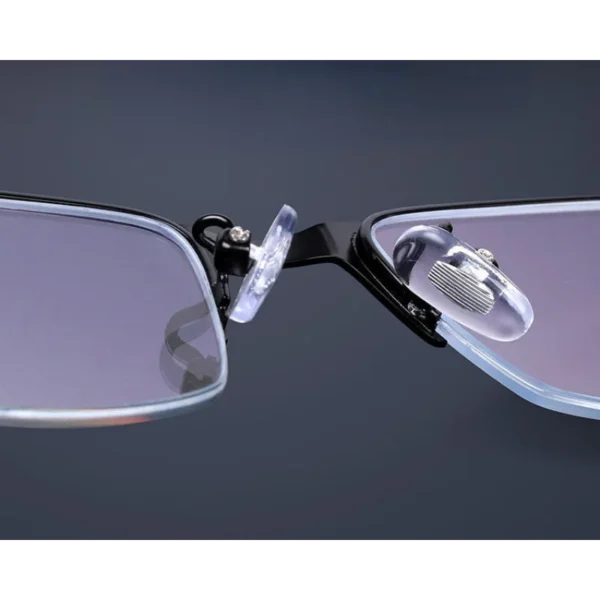 Metal Anti-blue Light Reading Glasses Men Business Eyewear - Image 6