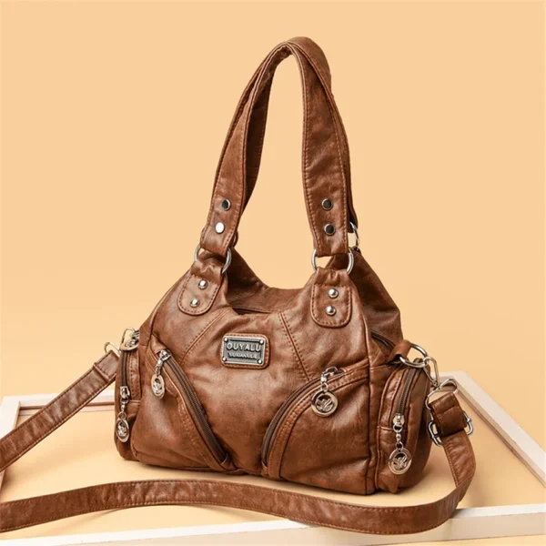 Leather Luxury Designer Handbags - Image 2