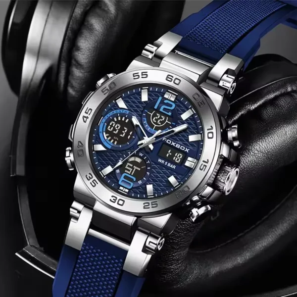 Luxury LED Display Men Wristwatches Fashion - Image 3