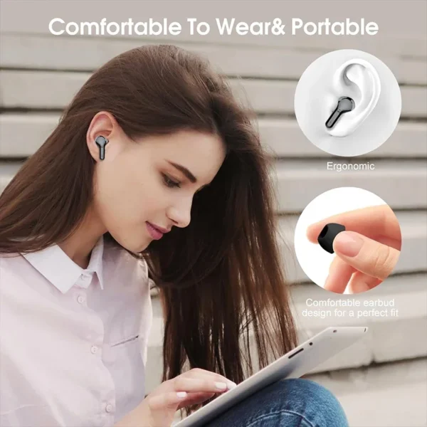 Headphones BT5.3 with ENC Noise Cancelling 48H - Image 6