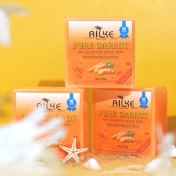 Carrot Anti-Oxidation Serum Soap, Cleaning Stains, Skin - Image 5