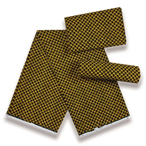 African Real Wax Fabric Nigeria Ghana Style - Image 2