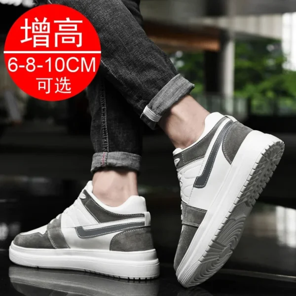 Elevator Shoes heightening sneakers for men - Image 4