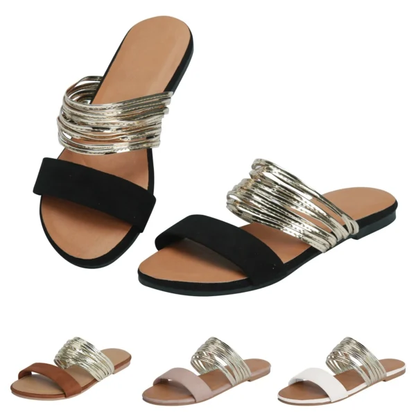 Shoes For Women Women Shoes Flat Sandals - Image 5