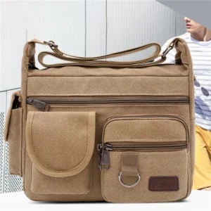 Men Canvas Shoulder Bags