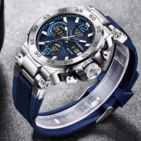 Luxury LED Display Men Wristwatches Fashion - Image 2