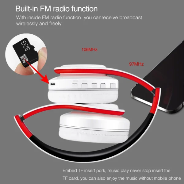 Headphones Bluetooth Headset - Image 4