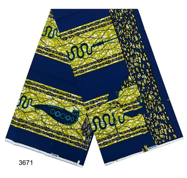 New Style hollande African Fabrics Nigerian Wax - Image 3