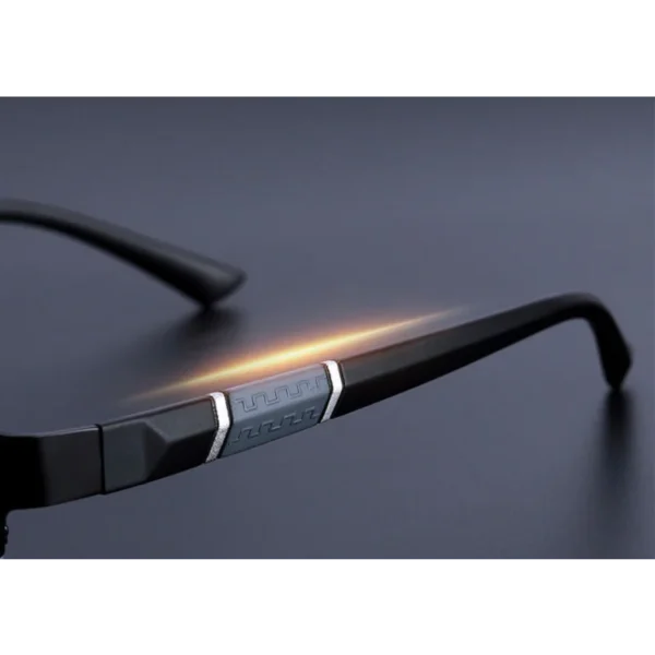 Metal Anti-blue Light Reading Glasses Men Business Eyewear - Image 5