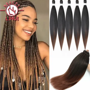 Stretched Braiding Hair