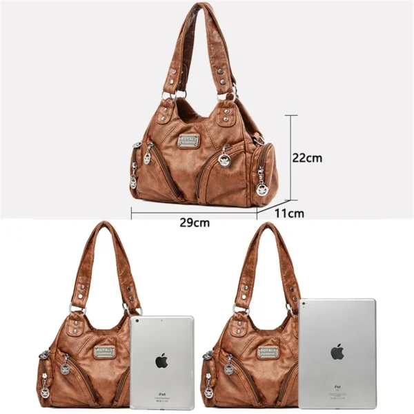 Leather Luxury Designer Handbags - Image 4