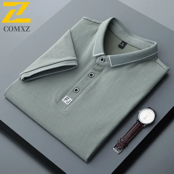 Best Seller Men's Business Slim Fit Pure Cotton - Image 5