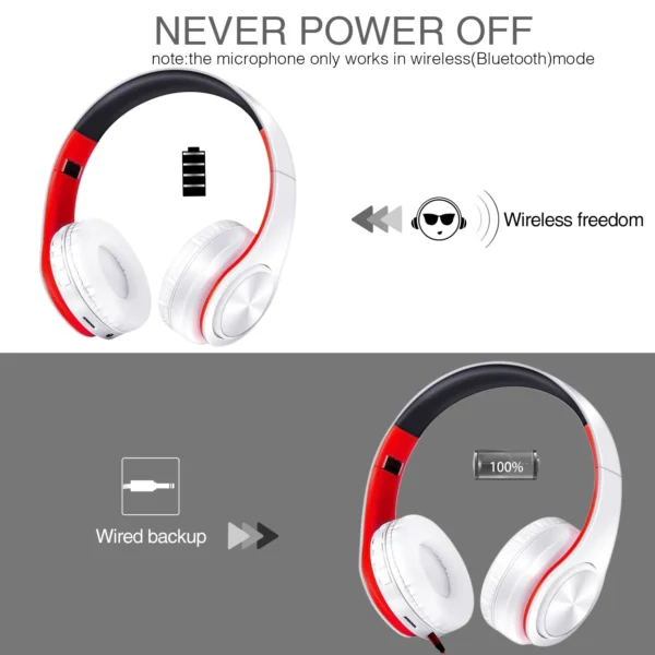 Headphones Bluetooth Headset - Image 3