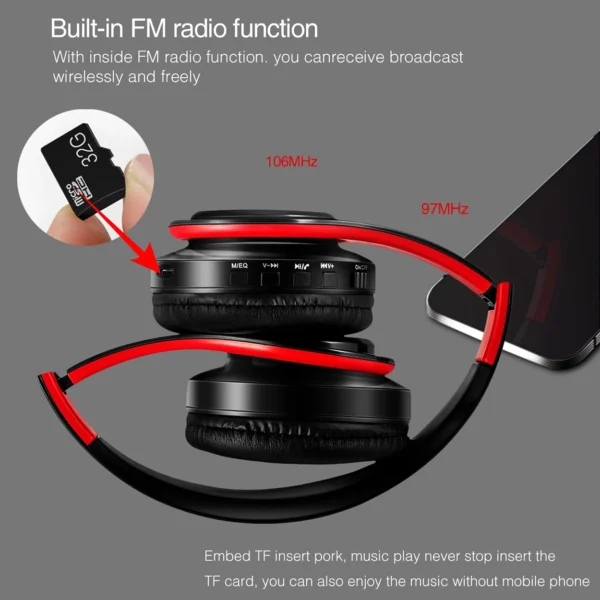 Wireless Bluetooth Headphones - Image 4