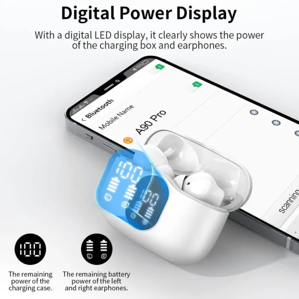 Wireless Earbuds with Bluetooth 5.3, - Image 5