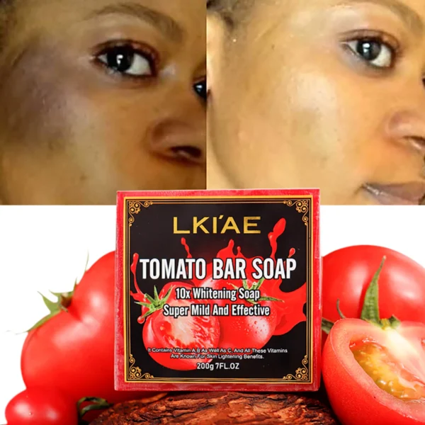 Organic Tomato Soap Bar, Lightening Skin, Deeply Clean, - Image 6