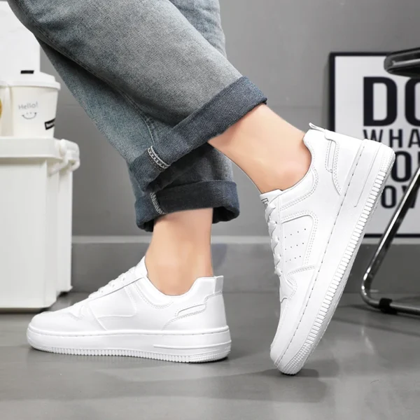 Men's Shoes Explosion Thick Soled Leather - Image 4