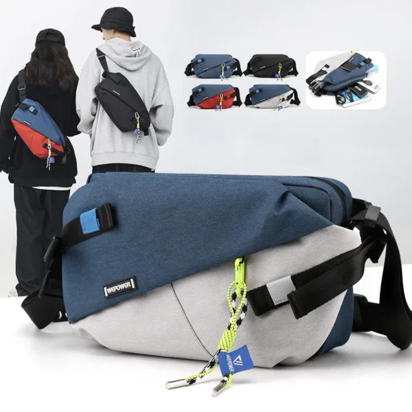 High Quality Nylon Panelled Waist Packs