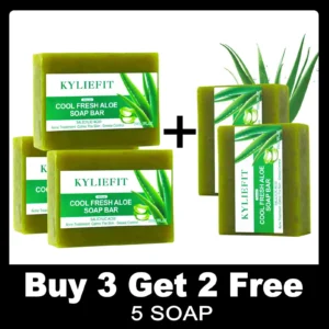 Aloe Vera Whitening Soap, Remove Acne, Pimples,