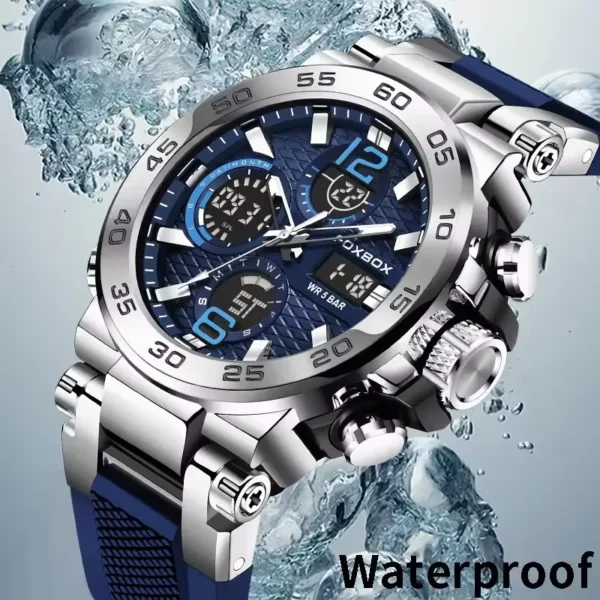 Luxury LED Display Men Wristwatches Fashion - Image 5