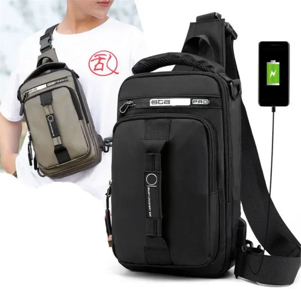 Men's Sling Crossbody Bag - Image 2