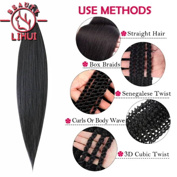 Stretched Braiding Hair - Image 3