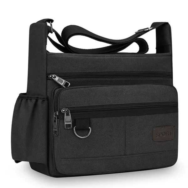 Men Canvas Shoulder Bags - Image 4