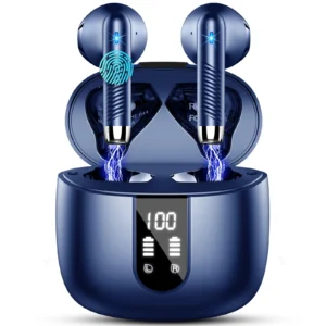 Wireless Earbuds, Bluetooth 5.3 Earbuds Stereo Bass,