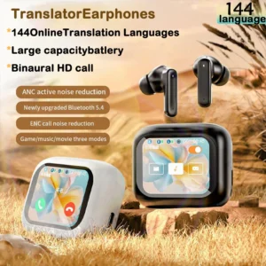 Earphones, capable of translating 144 languages online