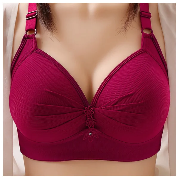 Women'S Push Up Wireless Bra Comfort Support - Image 2