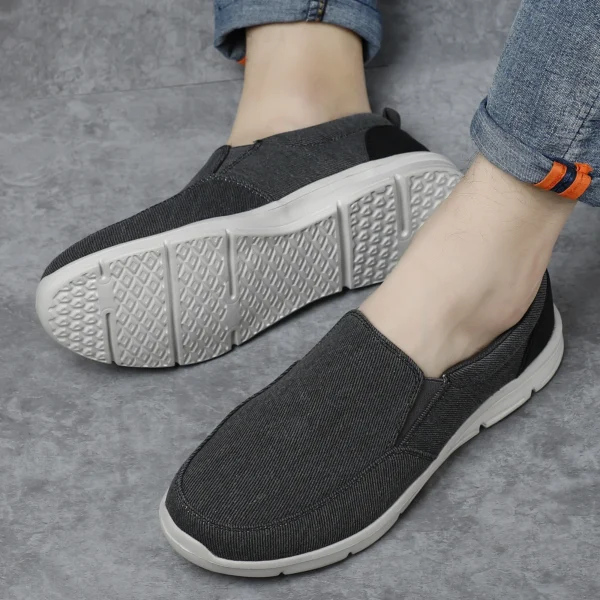 Men Shoes Summer Canvas Shoes - Image 6