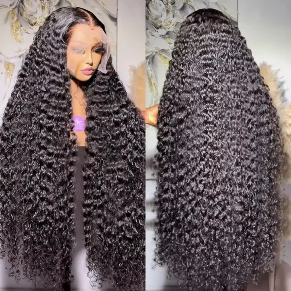 Wig 13x6 Human Hair Curly Wig For Women