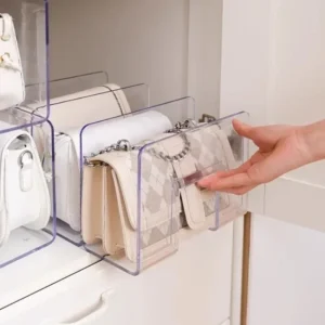 luxury bags storage rack for women
