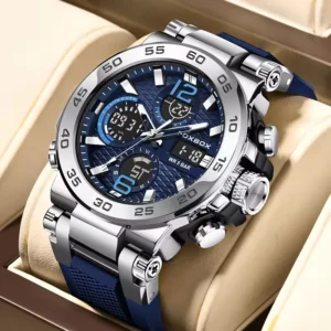 Luxury LED Display Men Wristwatches Fashion