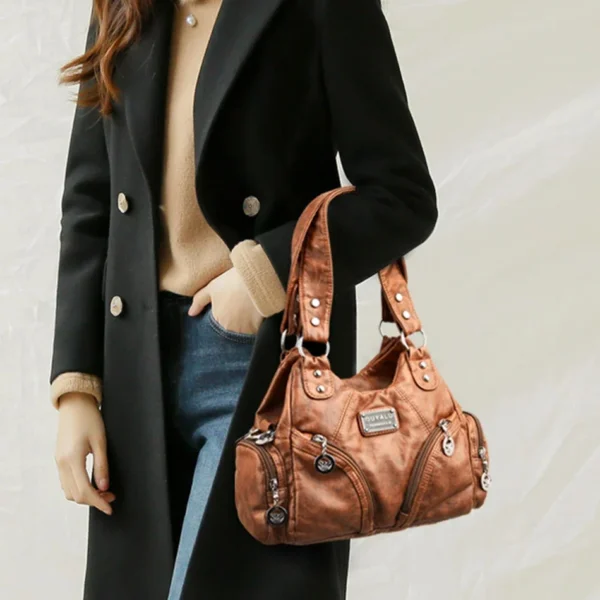Leather Luxury Designer Handbags - Image 3